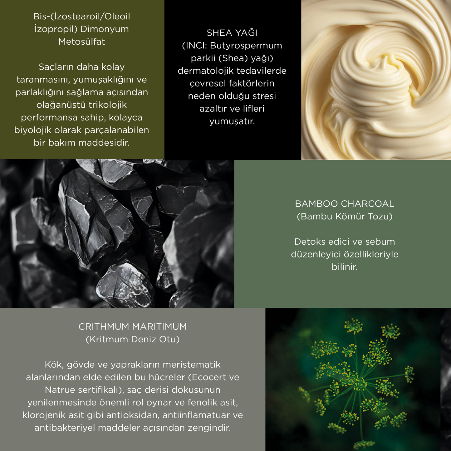 Meristema Silk System Silikonsuz Vegan Saç Kremi 500ml, Bitki Kök Hücreli Nemlendirici & Detoks Etkili Bakım