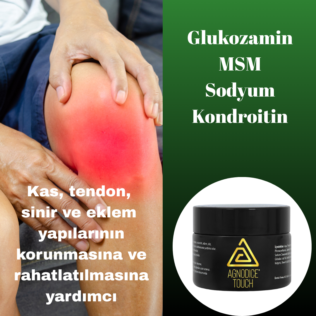 Agnodice Touch Topikal Glukozamin & MSM İçerikli Destek Kremi - 50 ml