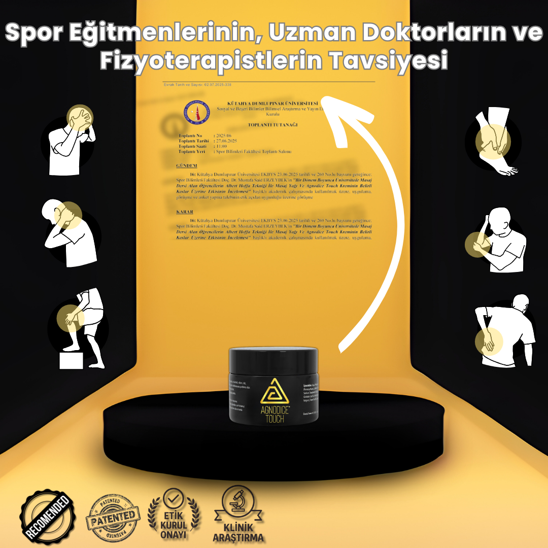 Agnodice Touch Topikal Glukozamin & MSM İçerikli Destek Kremi - 20ml