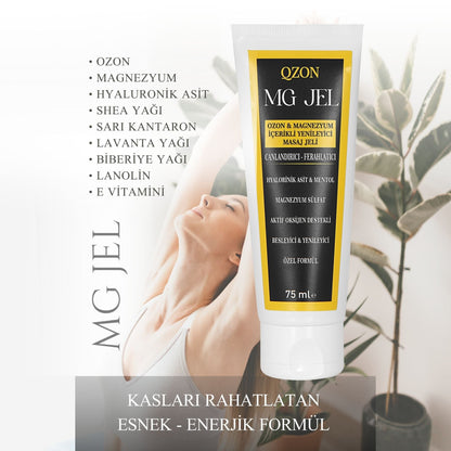 AGNODICE QZON MG Jel – Günlük Hareket Konforu İçin Ozon & Magnezyumlu Jel Krem 75 ml
