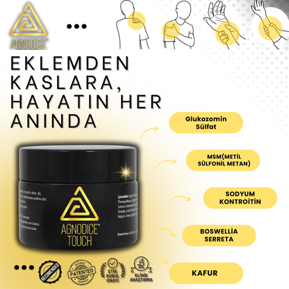 Agnodice Touch Topikal Glukozamin & MSM İçerikli Destek Kremi - 50 ml