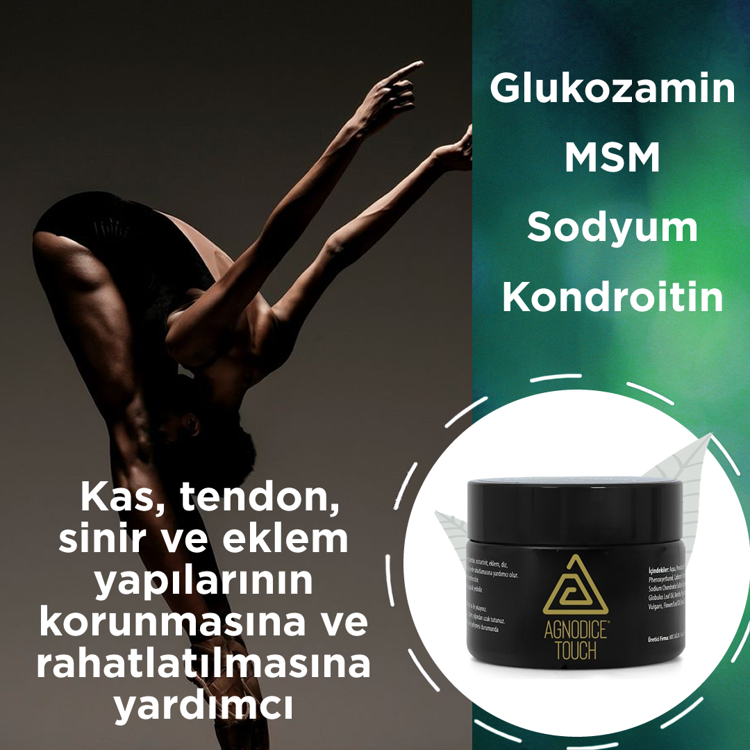 Agnodice Touch Topikal Glukozamin & MSM İçerikli Destek Kremi - 30ml