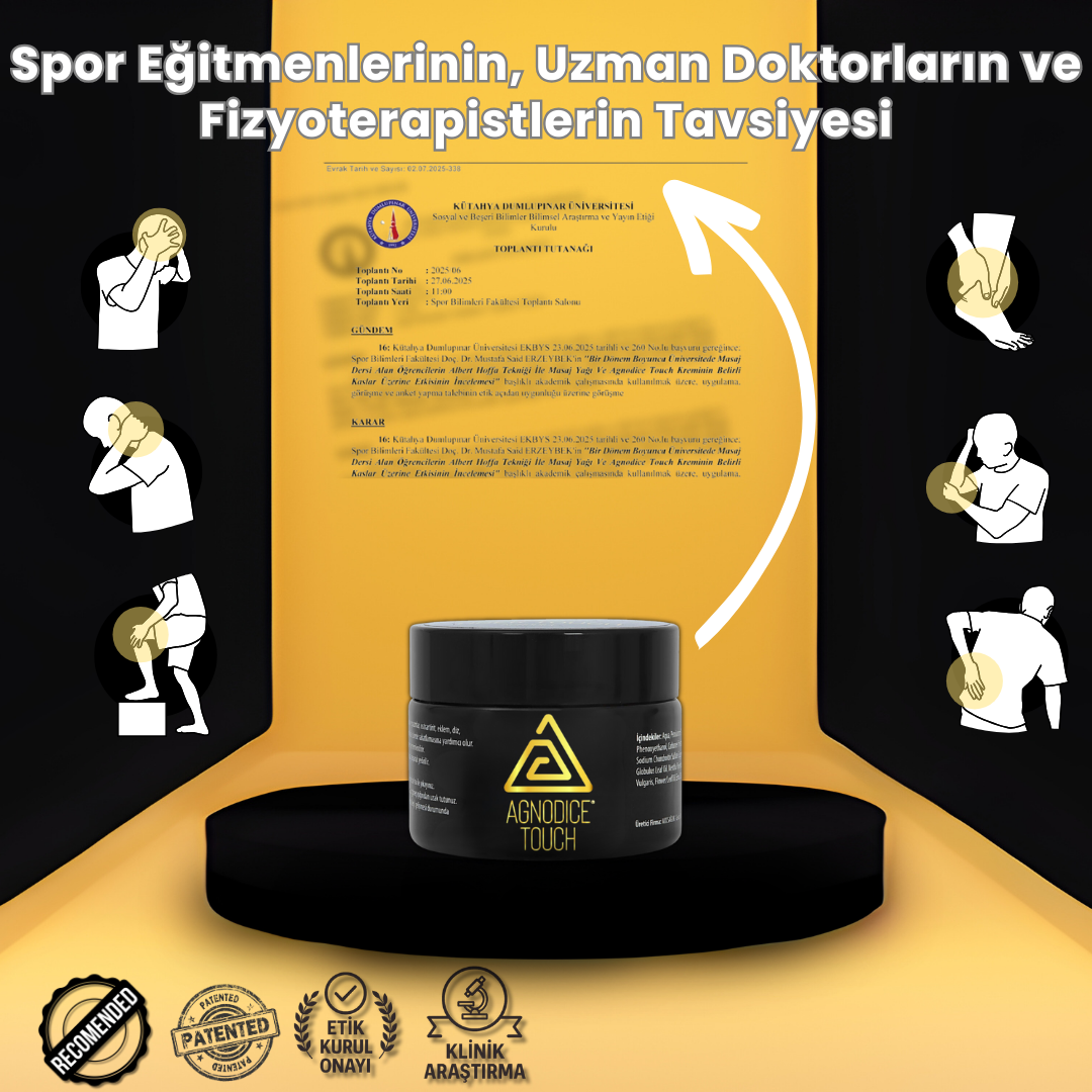 Agnodice Touch Topikal Glukozamin & MSM İçerikli Destek Kremi– 100 ml