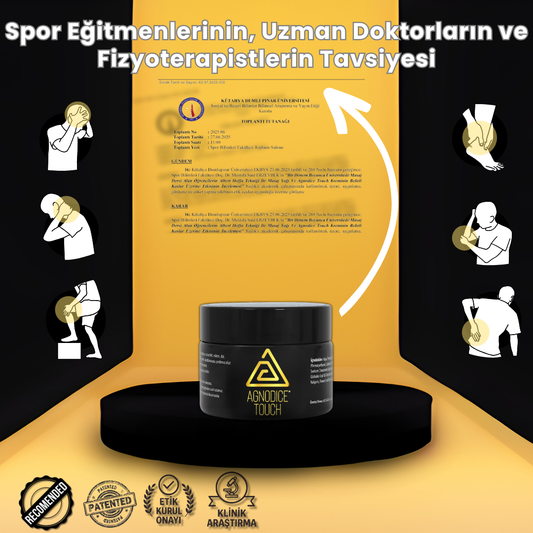 Agnodice Touch Topikal Glukozamin & MSM İçerikli Destek Kremi– 100 ml