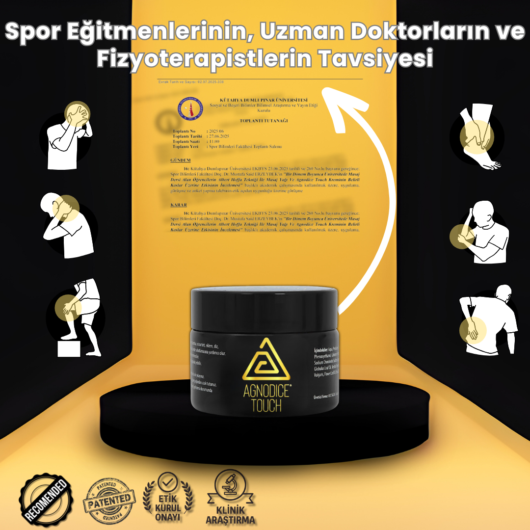 Agnodice Touch Topikal Glukozamin & MSM İçerikli Destek Kremi - 150ml