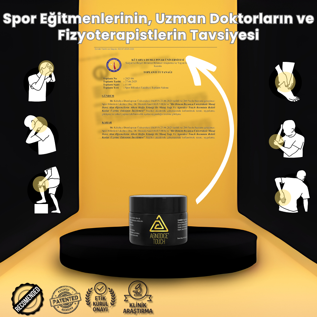 Agnodice Touch Topikal Glukozamin & MSM İçerikli Destek Kremi - 30ml