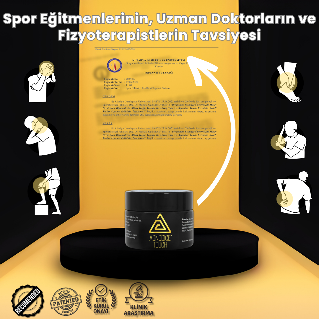 Agnodice Touch Topikal Glukozamin & MSM İçerikli Destek Kremi - 50 ml