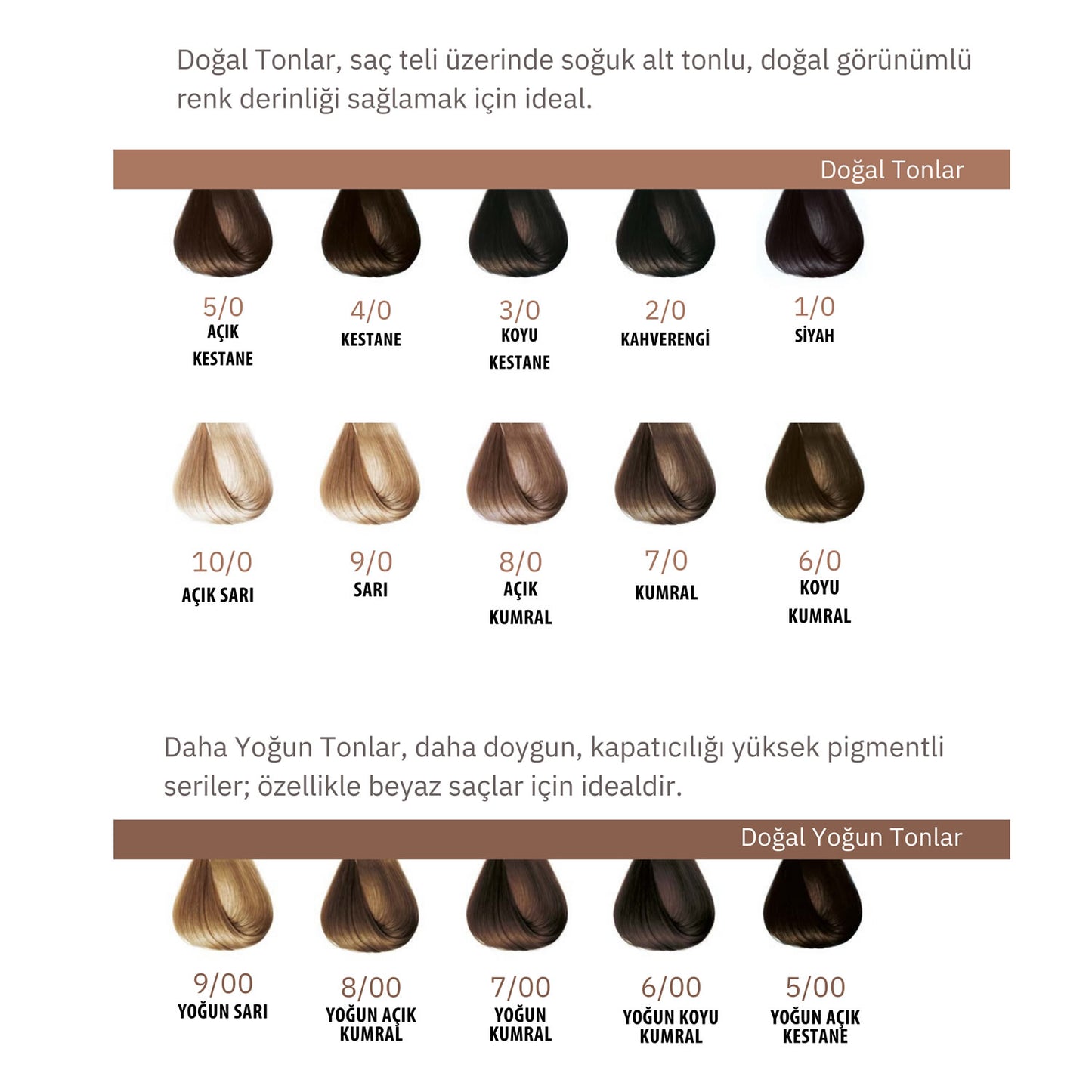 Earthia Color 2/0 Kahverengi Saç Boyası, Vegan ve Amonyaksız Doğal Tonlar 100ml